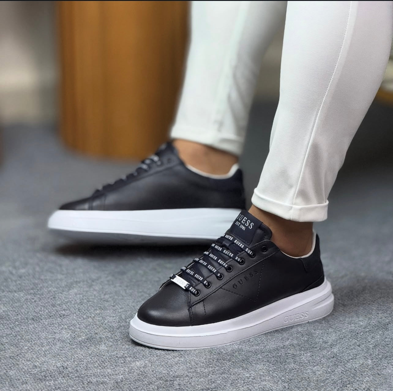 GUESS ELBA LACİVERT